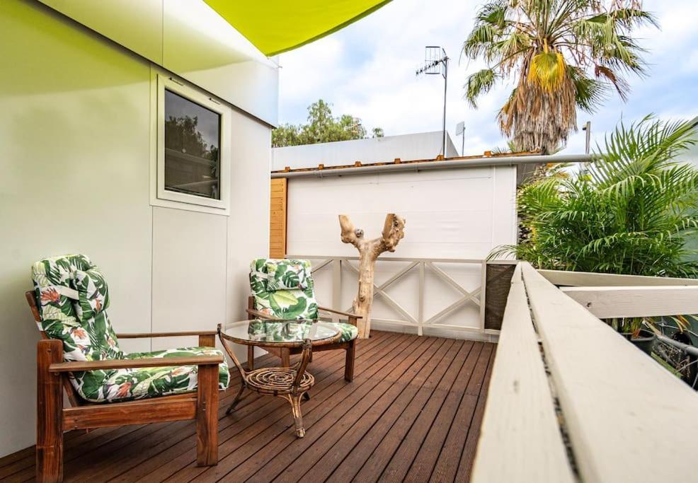 Private Paradise On Cozy Campsite, Jacuzzi, Netflix Las Galletas Eksteriør billede